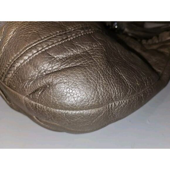 Brighton E369429 Shoulder Bag Purse Pebbled Leather 12x11x1.5 - Picture 5 of 11
